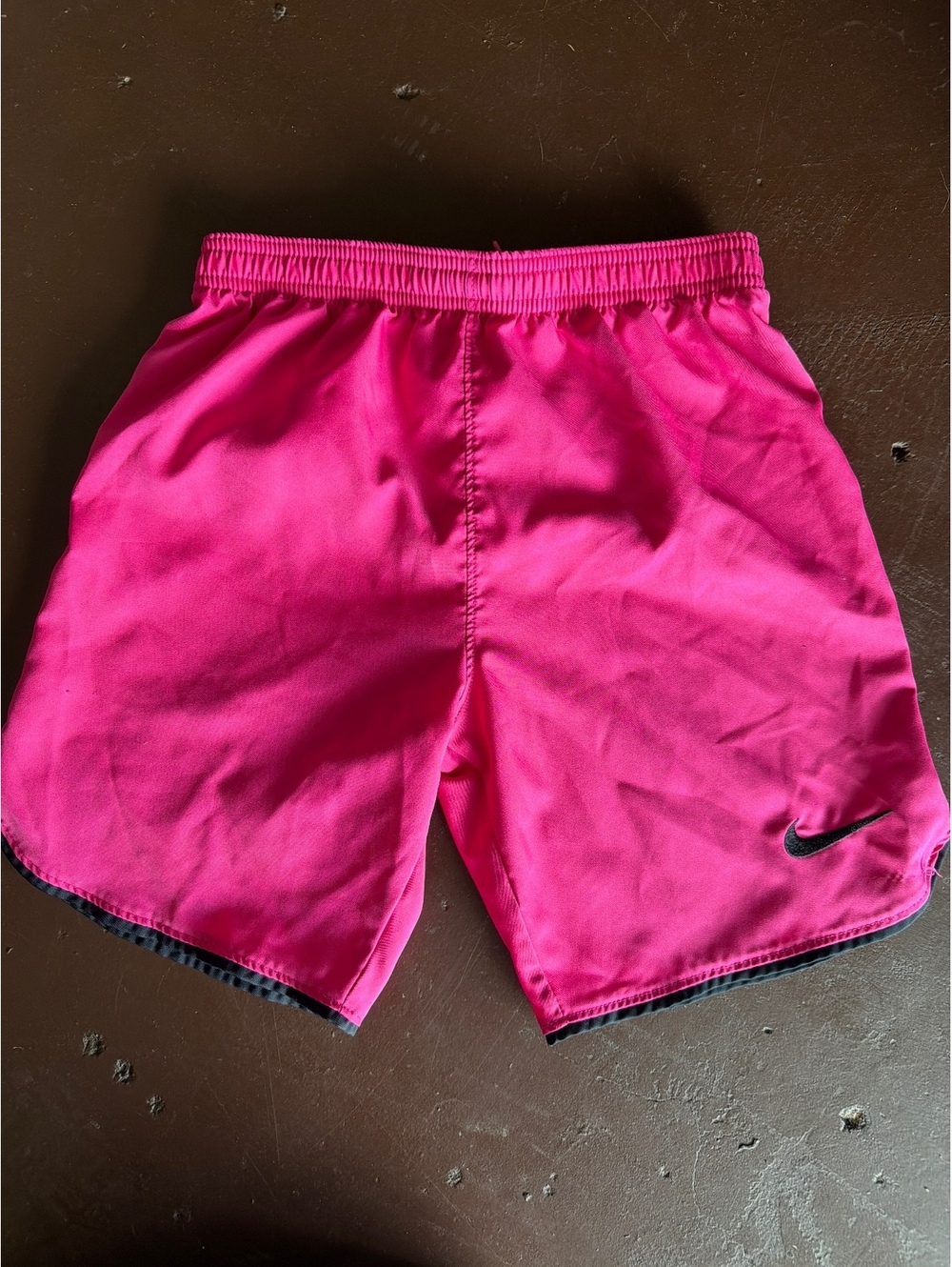Youth Nike Dri-FIT Pink Athletic Shorts Size Small